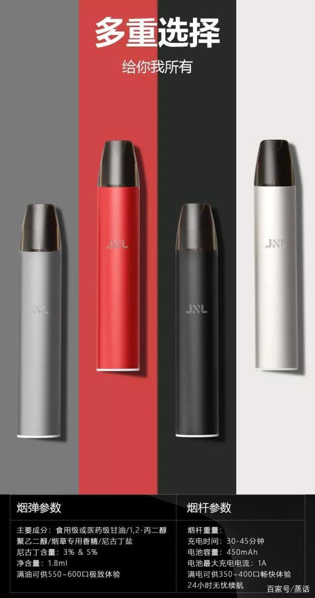 JNL集能量AHA电子烟套装评测 JNL集能量AHA电子烟套装评测