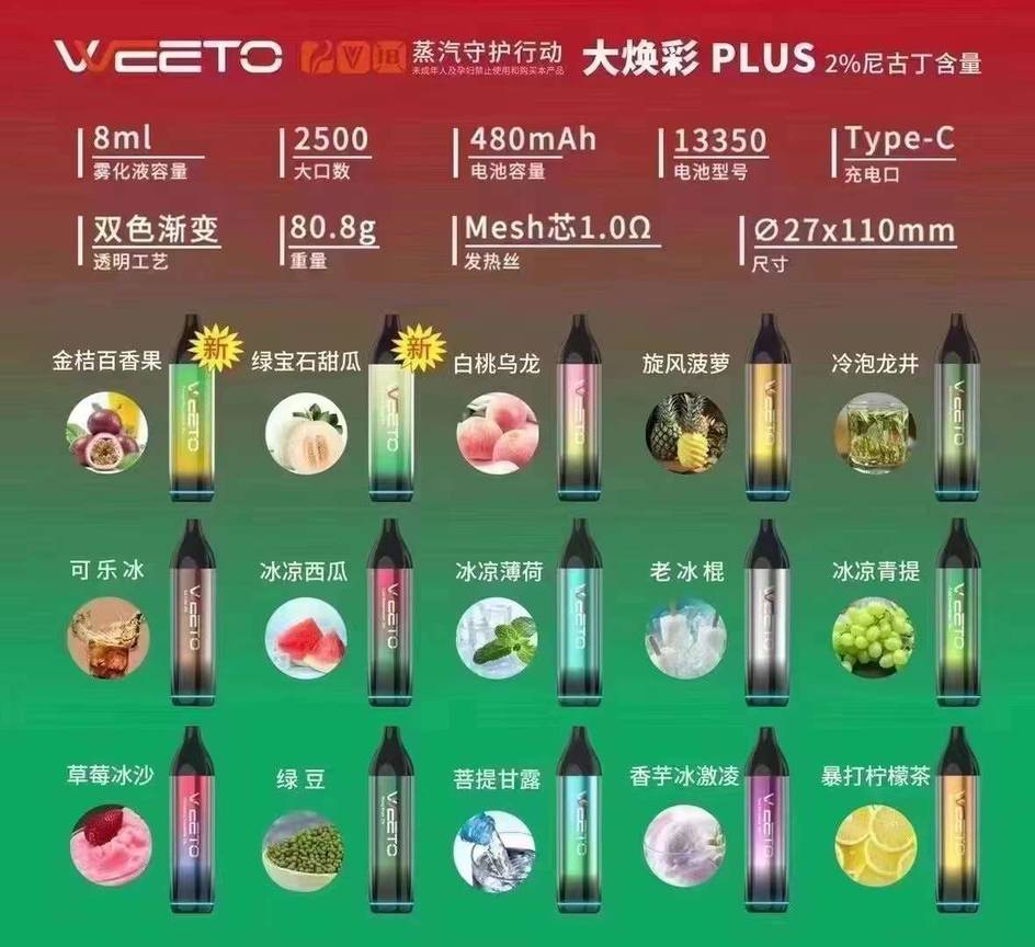 大焕彩PLUS一次性价格多少，有什么口味？-文章实验基地