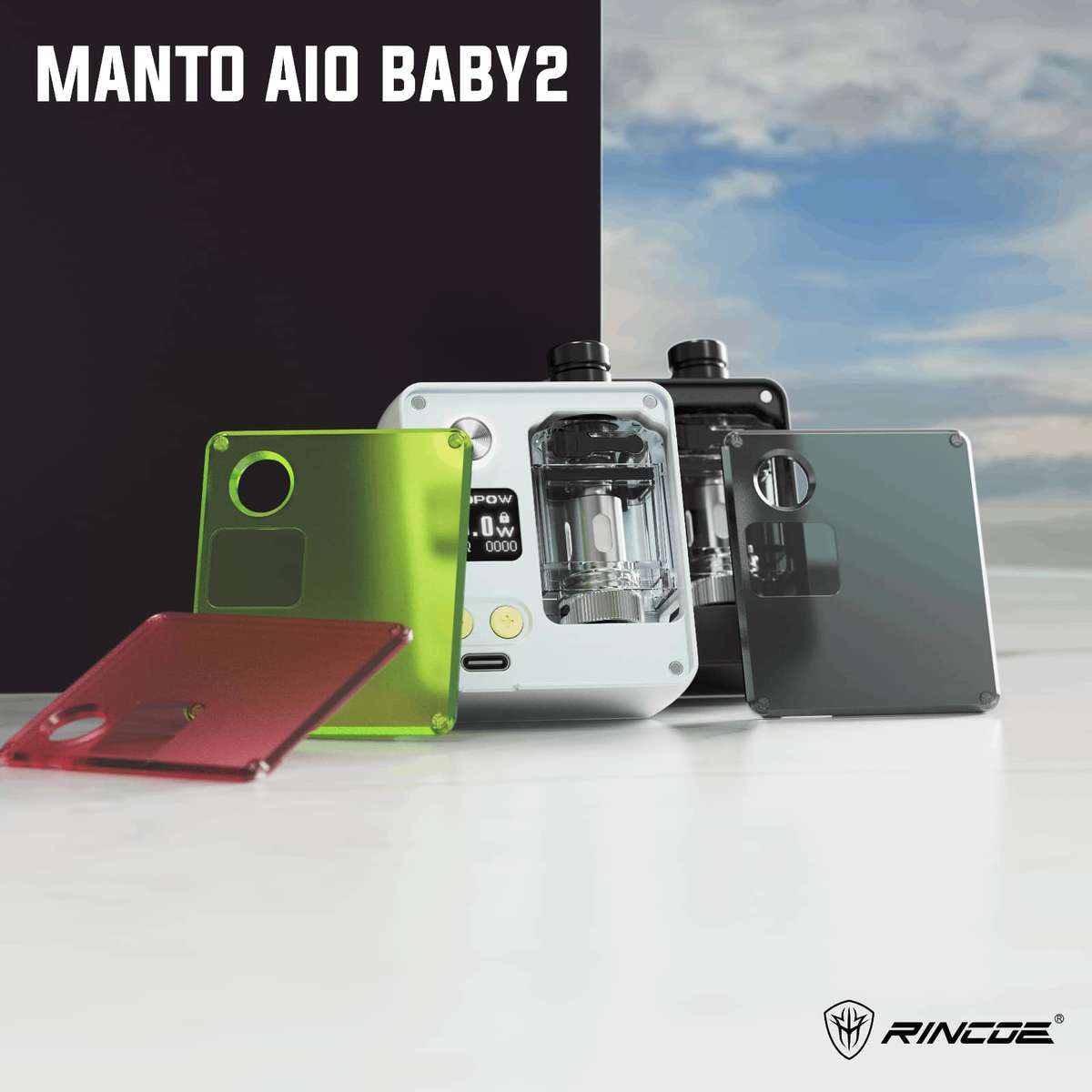 manto aio baby 60w 套装–超大烟雾设备