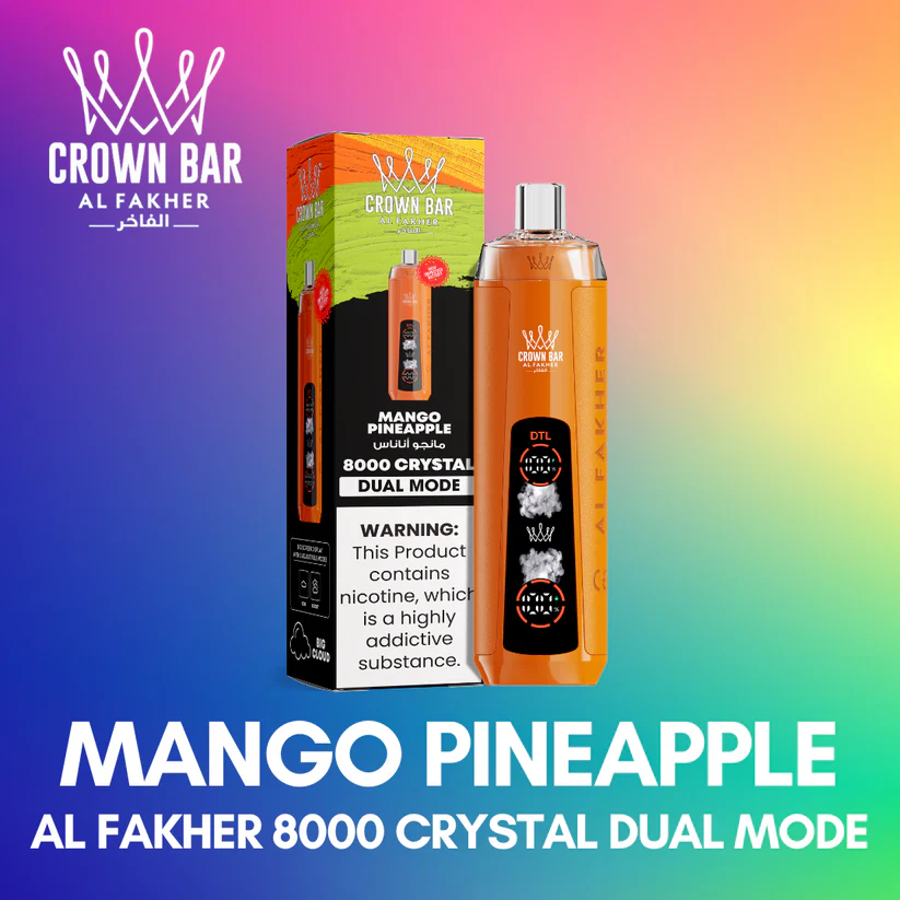 阿尔法赫水晶8000电子烟全面评测：参数、口味、价格一次看懂