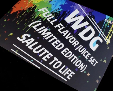 WDG限量版烟油口味套装一次体验18种口味烟油!这谁能扛得住?